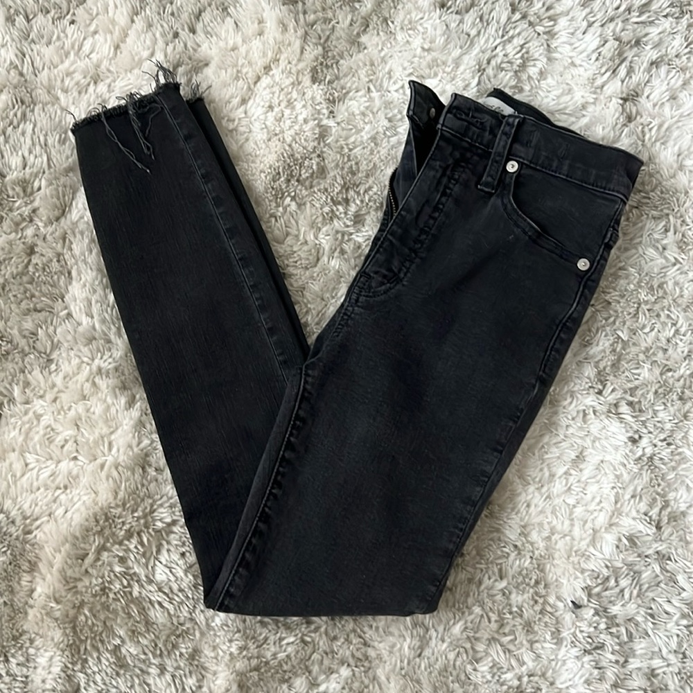 Madewell 11” high rise skinny jean
